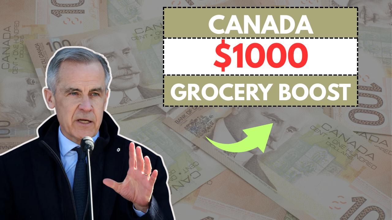 Big Relief for Canadians: $978 Grocery Rebate Coming in 2025