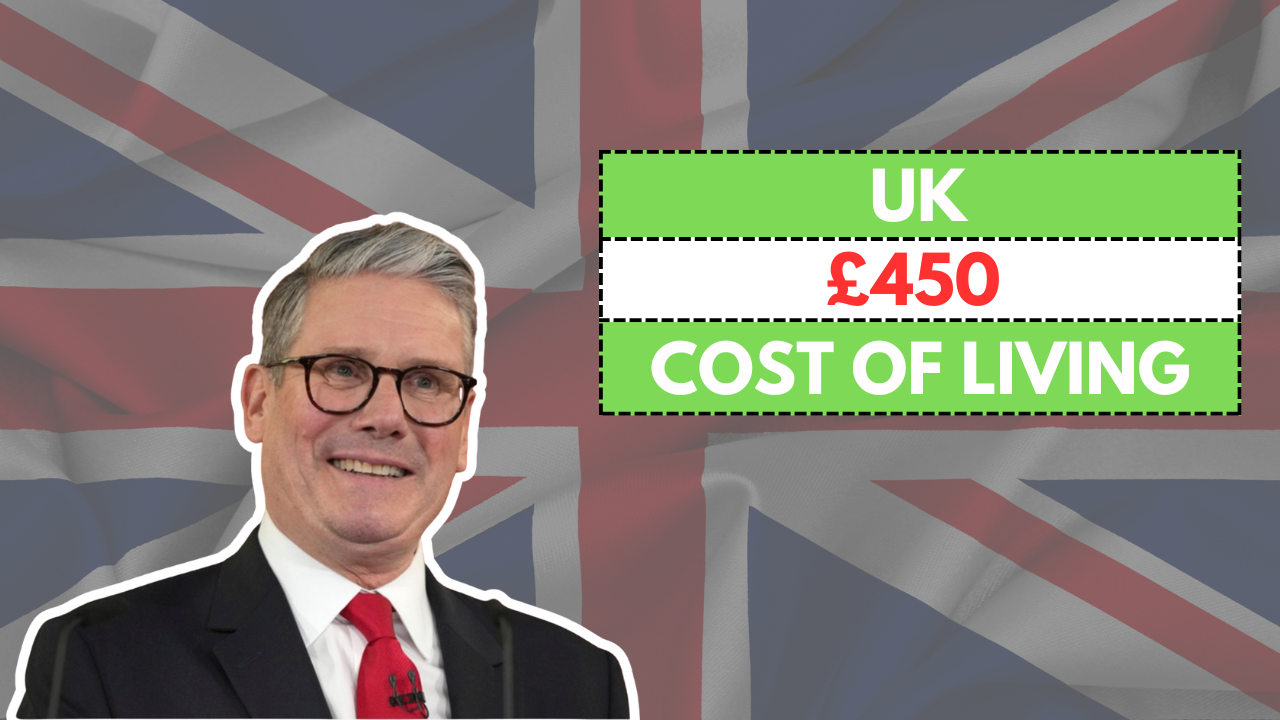 UK Confirms £450 Cost of Living Payment in August 2025 – Check If You Qualify!