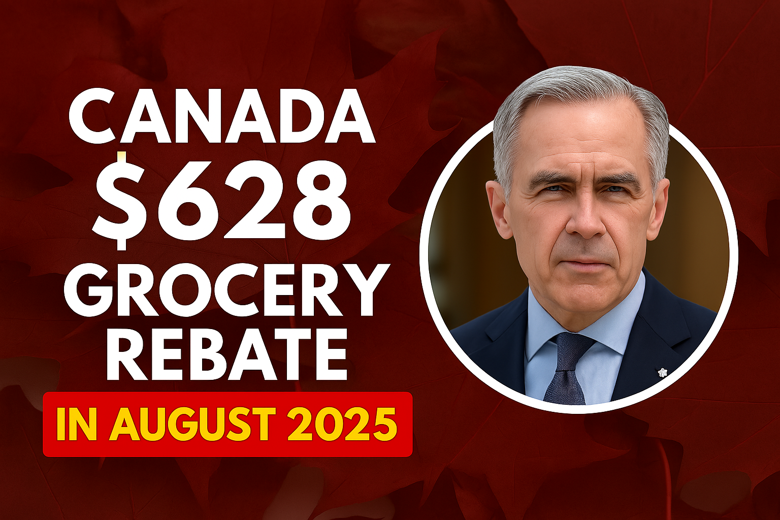 Canada’s $628 Rebate for August 2025 – Full Eligibility & Payment Guide